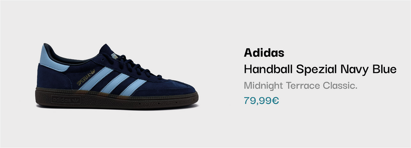 Adidas Handball Spezial Navy Blue Sneaker bei sneekrs in Navy und Blau