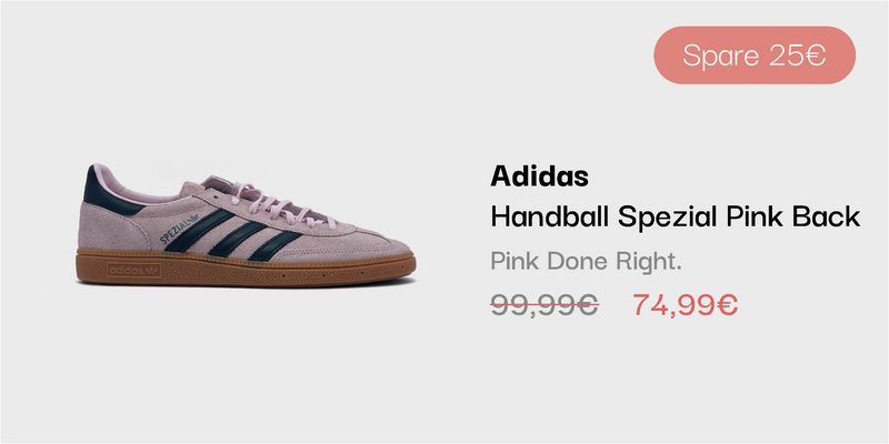 Adidas Handball Spezial Pink Black Sneaker im sneekrs Sale mit reduziertem Preis