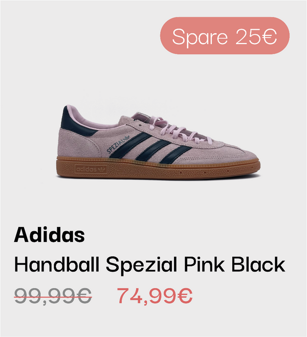 Adidas Handball Spezial Pink Black Sneaker im sneekrs Sale mit reduziertem Preis