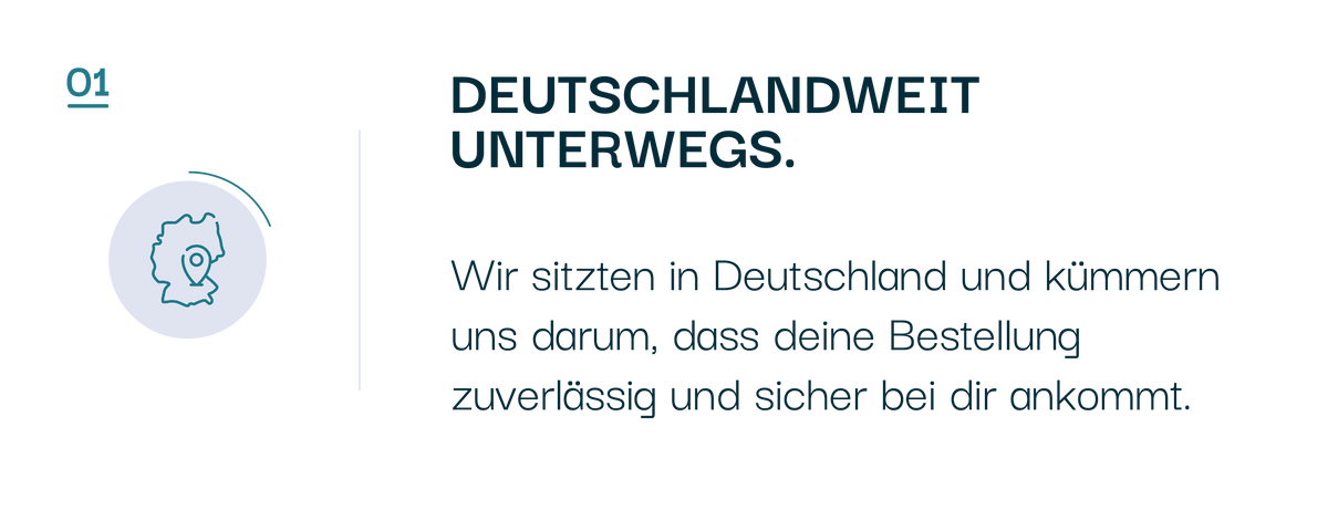 sneekrs Versand-Info mit deutschlandweiter Lieferung für Sneaker-Bestellungen