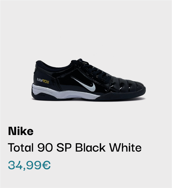 Nike Total 90 SP Black White Sneaker bei sneekrs in Schwarz und Weiß