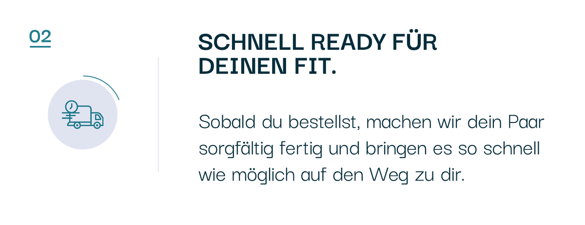 sneekrs Versand-Info mit schneller Bearbeitung für Sneaker-Bestellungen