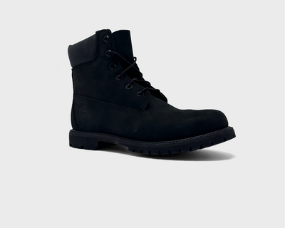 Timberland 6 Inch Premium Black Sneaker schwarz schräg von vorne
