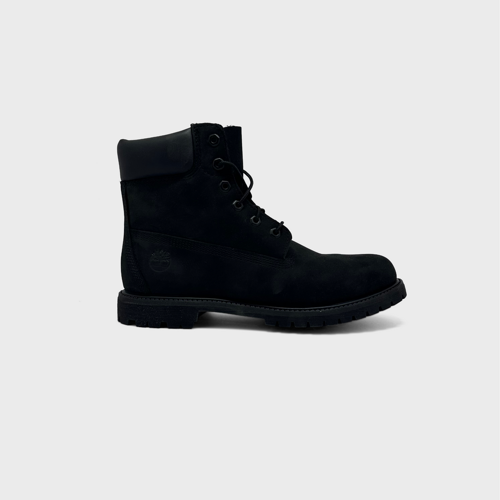 Timberland 6 Inch Premium Black Sneaker schwarz Außenseite Seitenansicht
