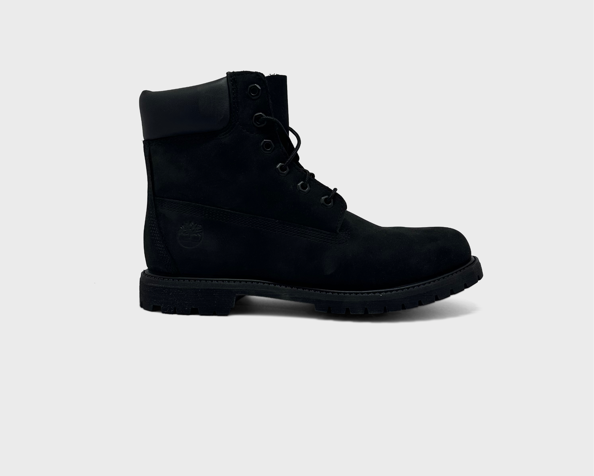 Timberland 6 Inch Premium Black Sneaker schwarz Außenseite Seitenansicht

