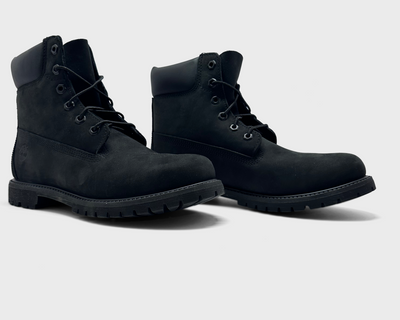 Timberland 6 Inch Premium Black Sneaker schwarz Paar schräg von vorne