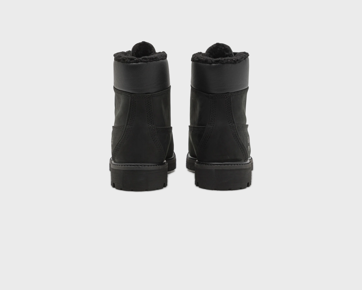 Timberland 6 Inch Premium Warm Lined Boot Black Boots schwarz Paar Rückansicht