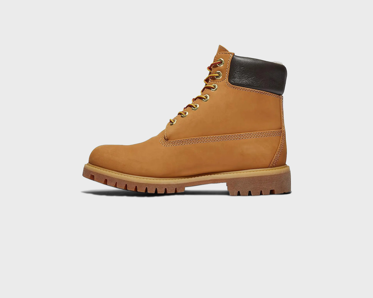 Timberland 6 Inch Premium Warm Lined Boot Wheat Boots weizengelb braun Innenseite Seitenansicht