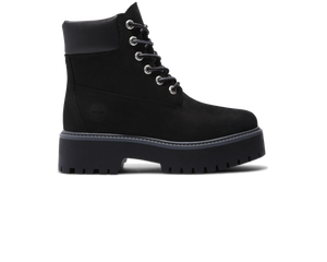 Timberland Stone Street 6 Inch Platform Boot Jet Black