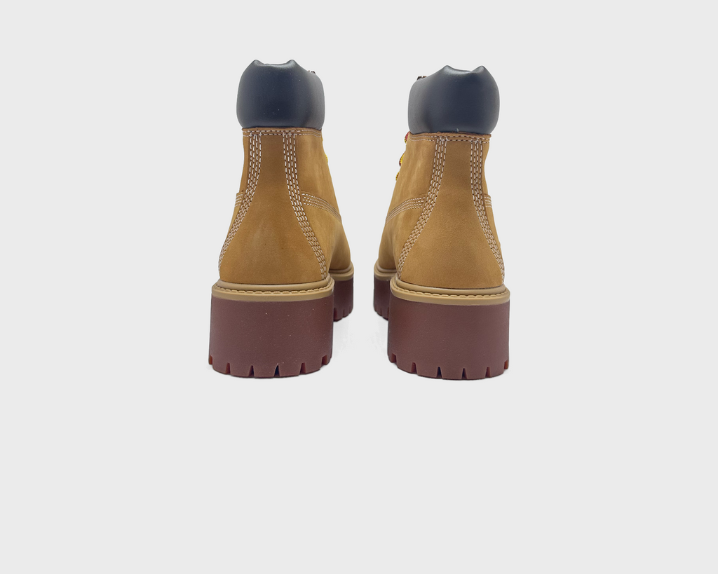 Timberland Stone Street 6 Inch Platform Boot Wheat Boot weizengelb braun Paar Rückansicht