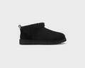 UGG Classic Ultra Mini Black Boot schwarz Außenseite Seitenansicht