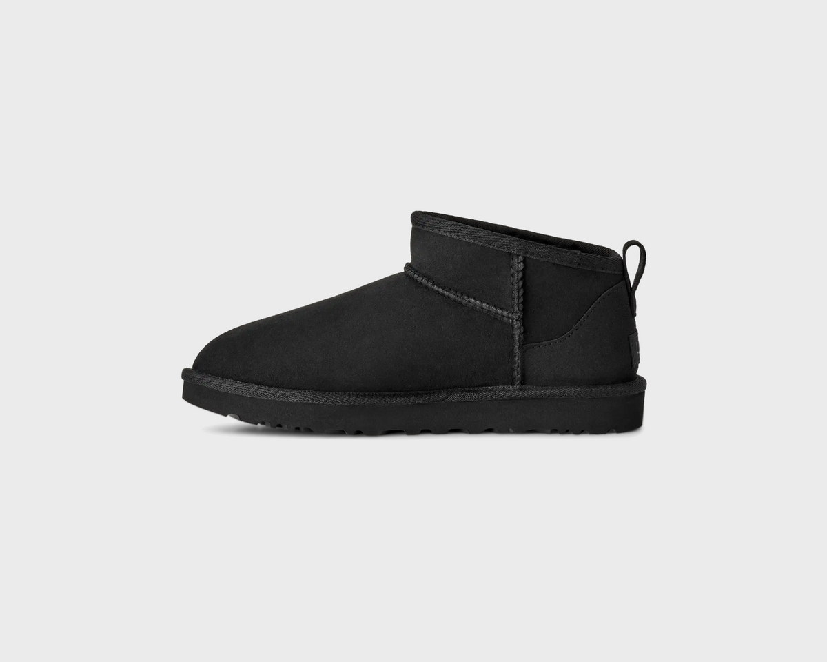UGG Classic Ultra Mini Black Boot schwarz Innenseite Seitenansicht