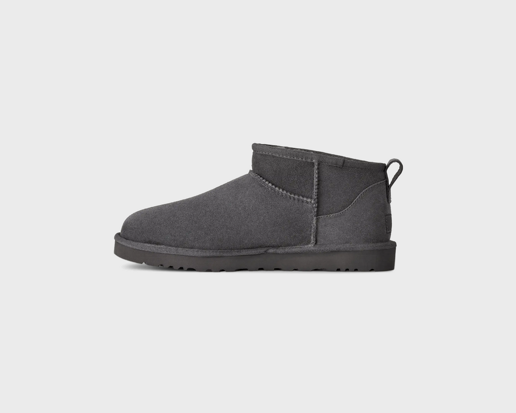 UGG Classic Ultra Mini Dark Grey Boot dunkelgrau Innenseite Seitenansicht