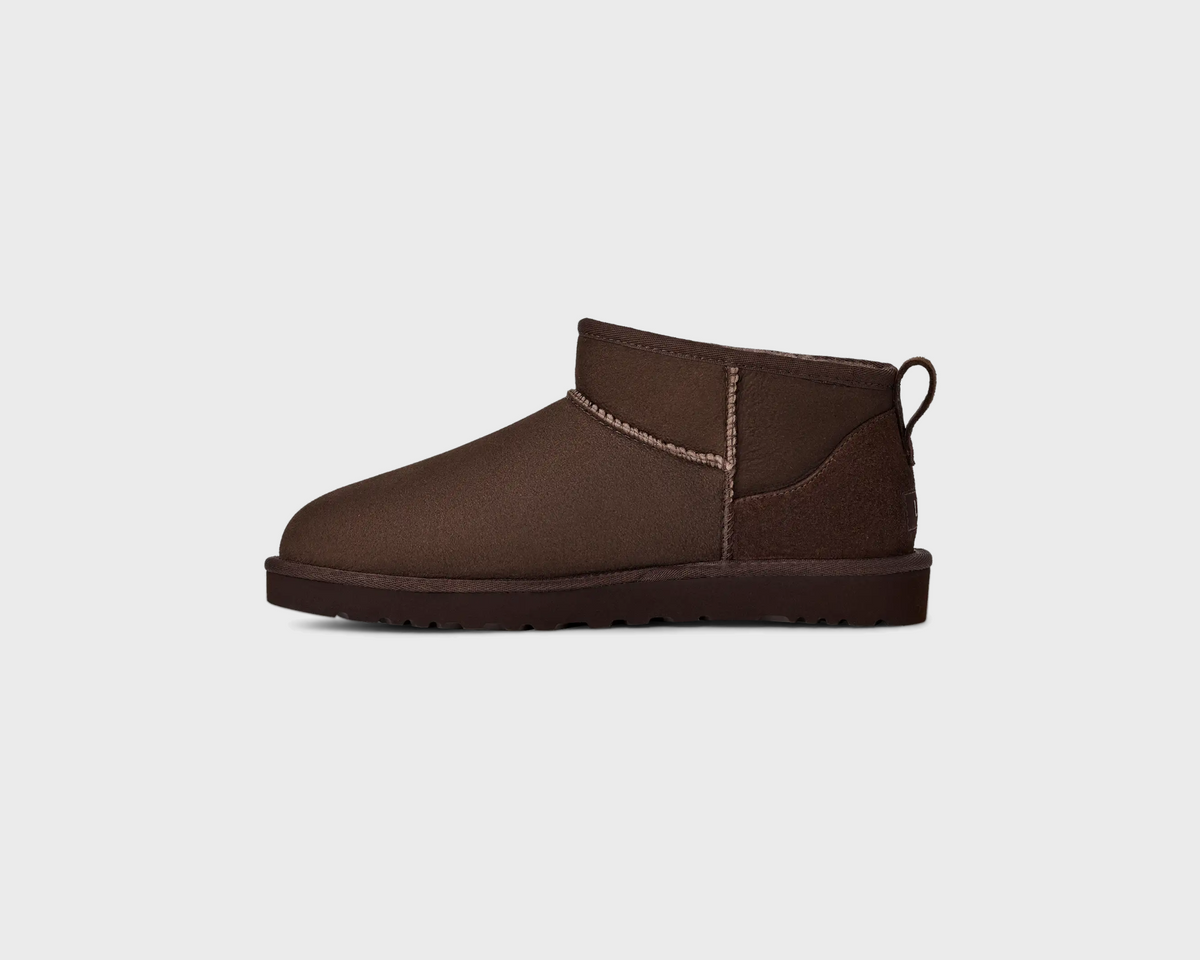 UGG Classic Ultra Mini Dusted Cocoa Boot braun Innenseite Seitenansicht