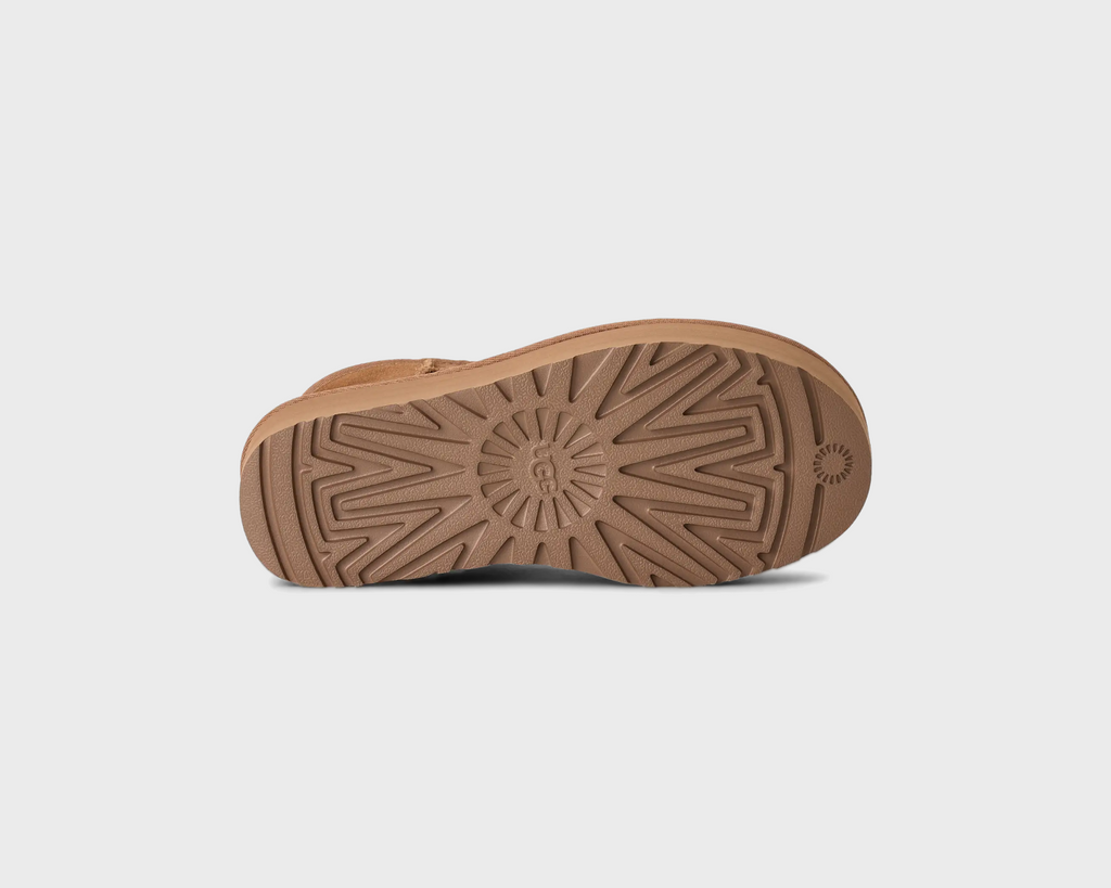 UGG Classic Ultra Mini Platform Chestnut Boots kastanienbraun Sohle Unterseite