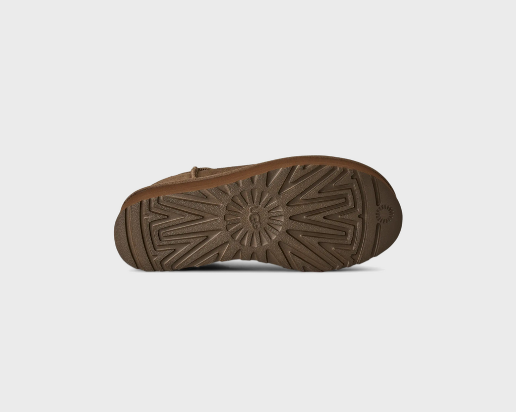UGG Classic Ultra Mini Platform Light Bronze Boots hellbraun Sohle Unterseite