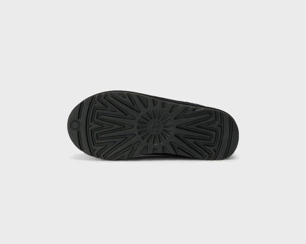 UGG Tasman II Black Hausschuh schwarz Sohle Unterseite