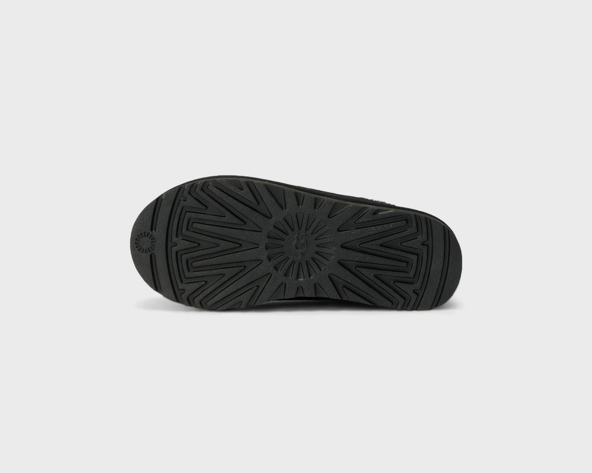 UGG Tasman II Black Hausschuh schwarz Sohle Unterseite