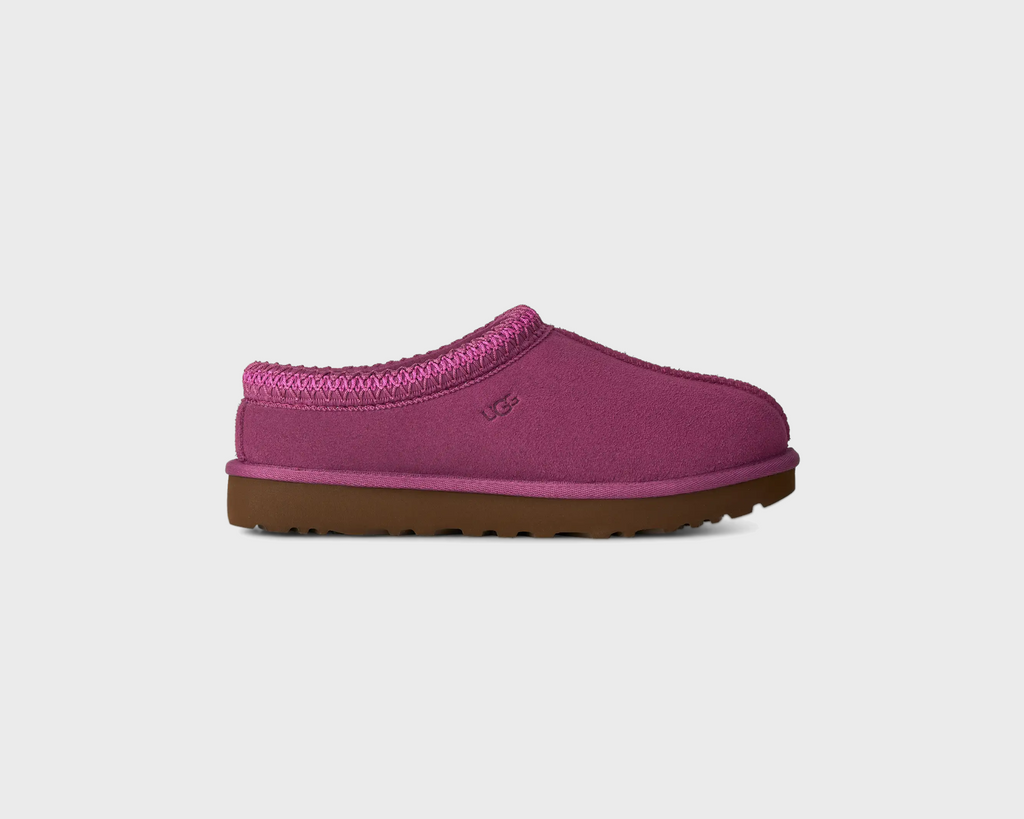 UGG Tasman II Dark Winterberry Hausschuh beerenrot pink Außenseite Seitenansicht