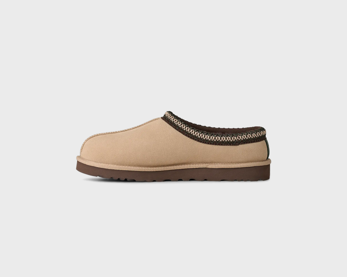 UGG Tasman II Mustard Seed Molasses Hausschuh sandbeige braun Innenseite Seitenansicht