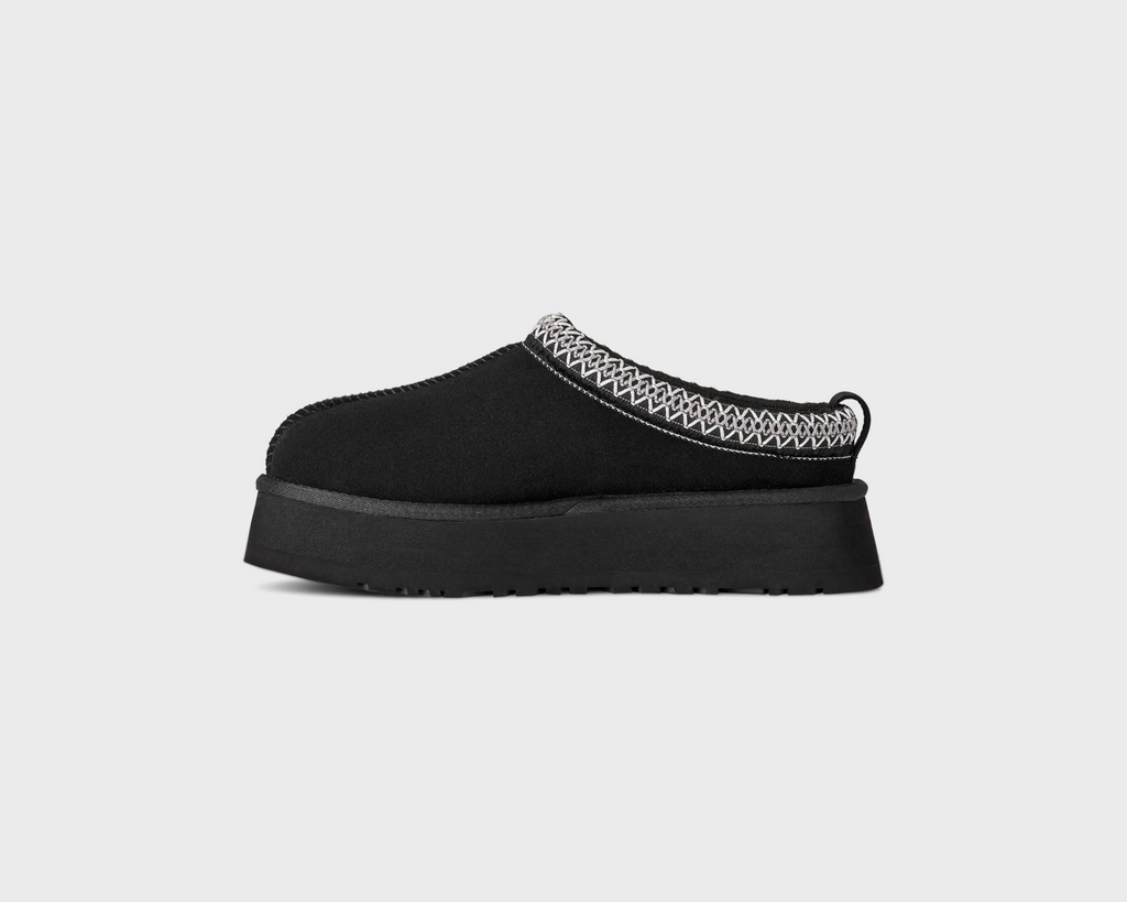 UGG Tazz II Black Hausschuh schwarz Innenseite Seitenansicht
