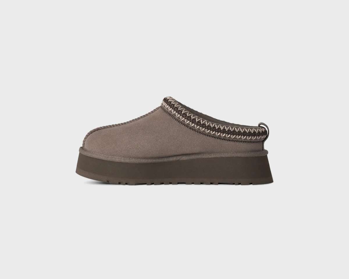 UGG Tazz II Dried Oregano Hausschuh graubraun Innenseite Seitenansicht