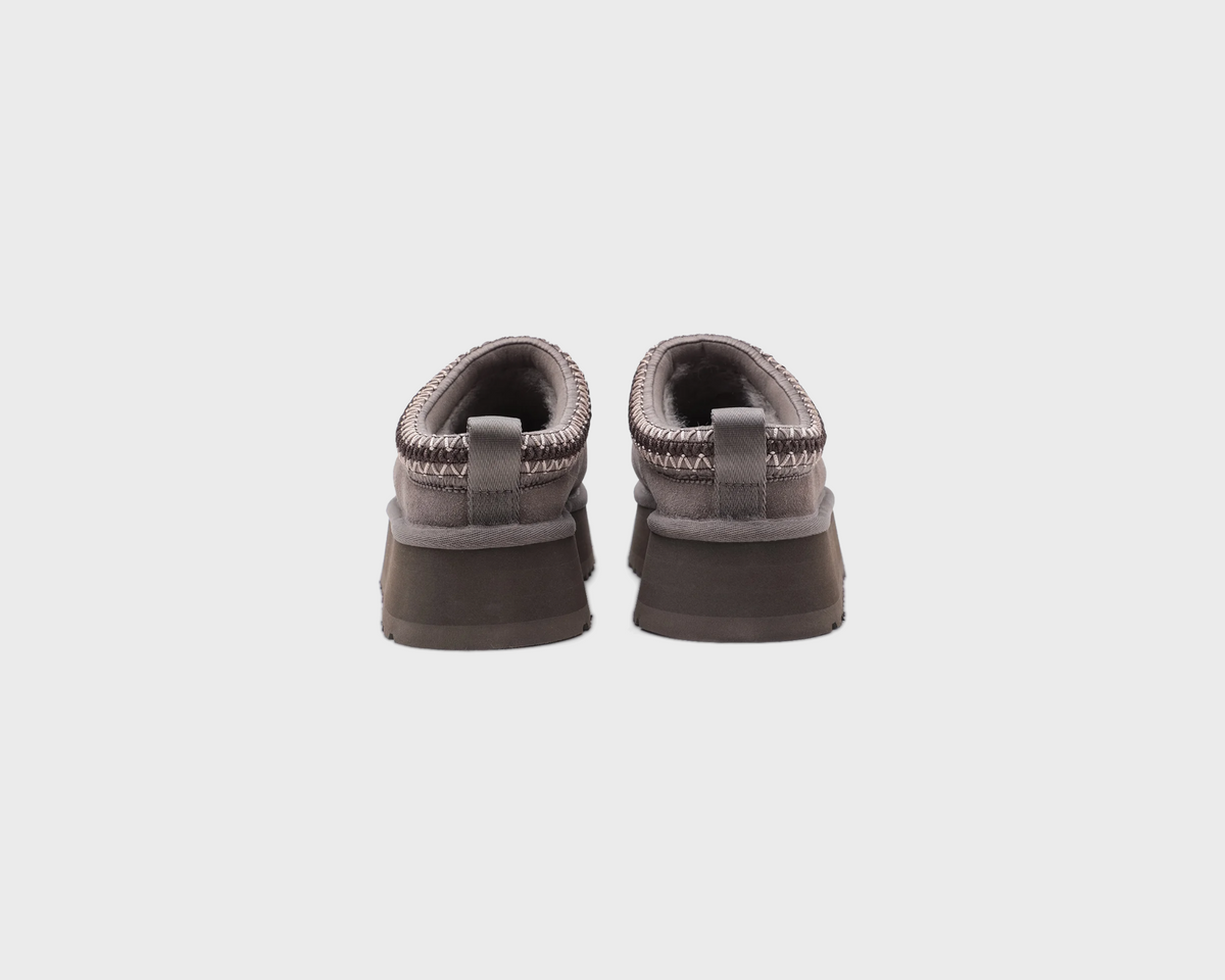 UGG Tazz II Dried Oregano Hausschuh graubraun Paar Rückansicht