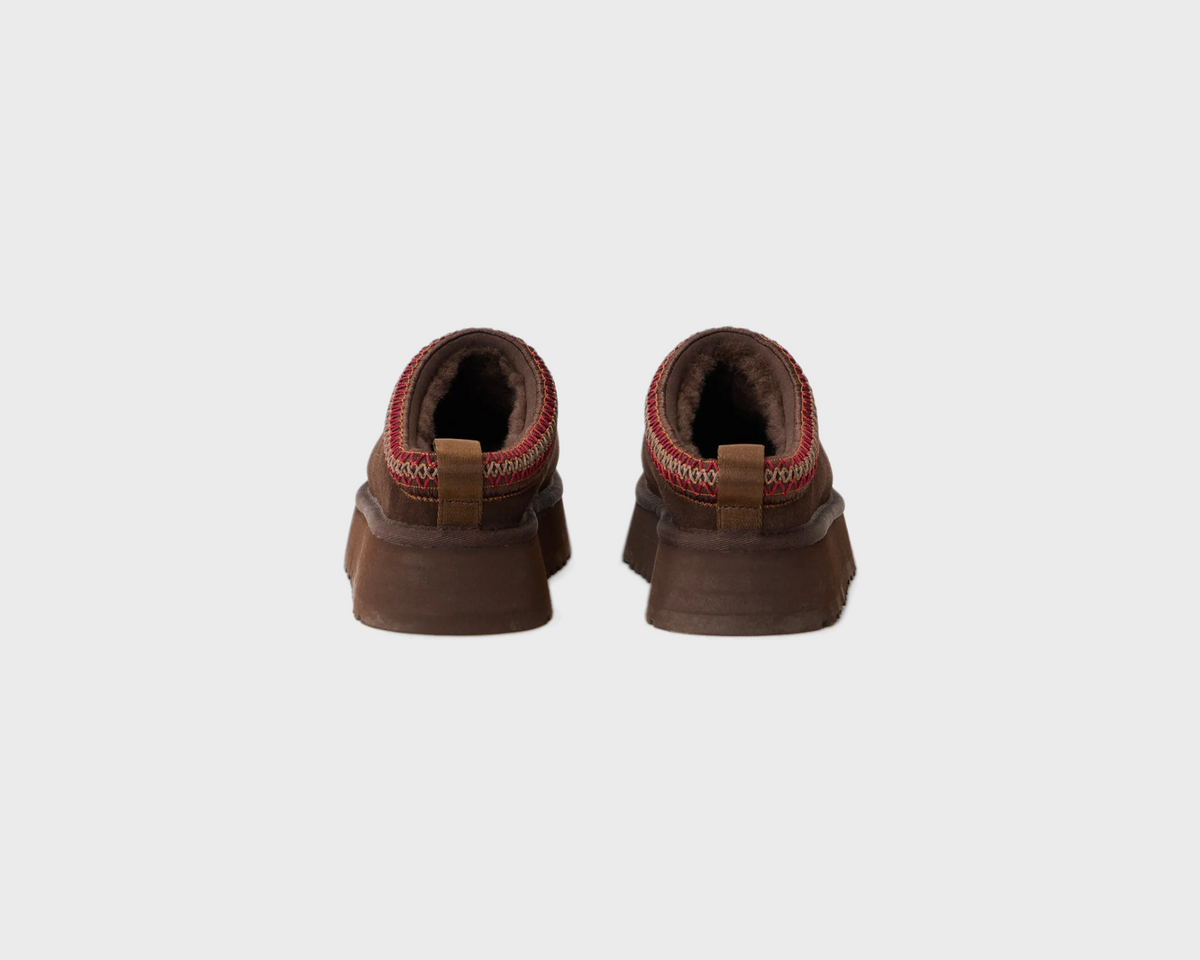 UGG Tazz II Dusted Cocoa Hausschuh dunkelbraun kakaobraun Paar Rückansicht