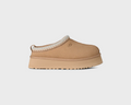 UGG Tazz II Sand Hausschuh sandbeige Außenseite Seitenansicht
