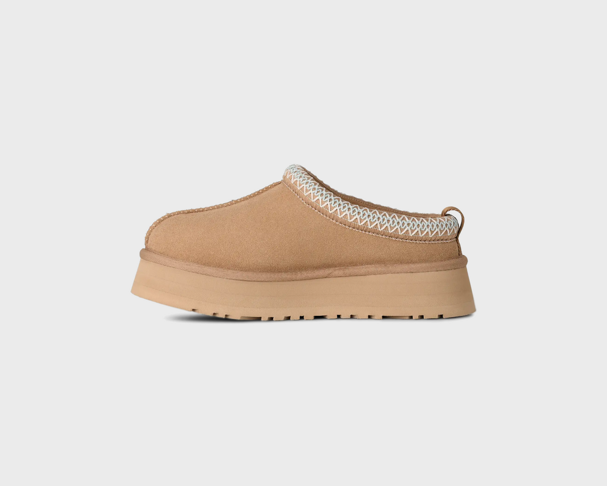 UGG Tazz II Sand Hausschuh sandbeige Innenseite Seitenansicht