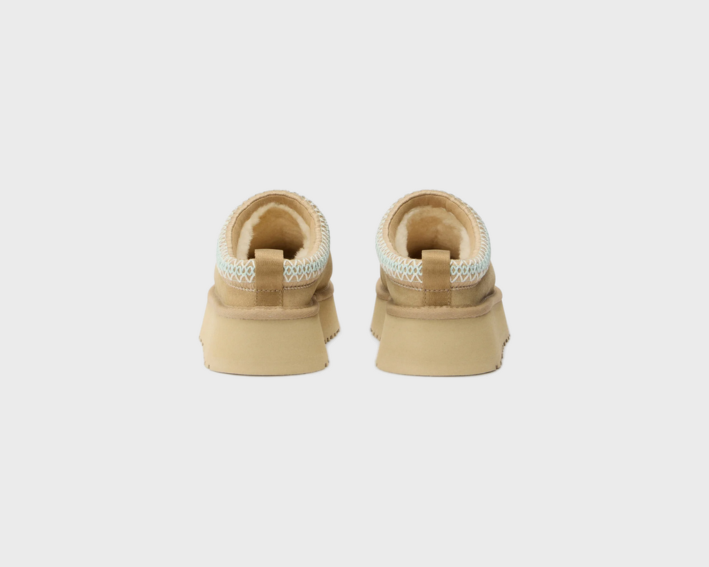 UGG Tazz II Sand Hausschuh sandbeige Paar Rückansicht